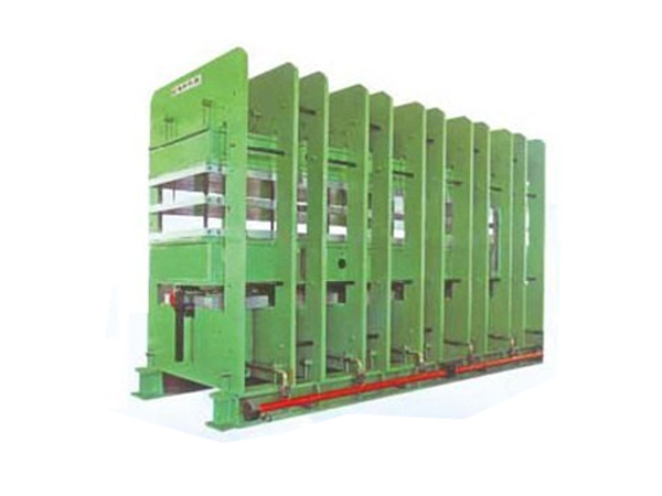 Conveyor belt vulcanization unit